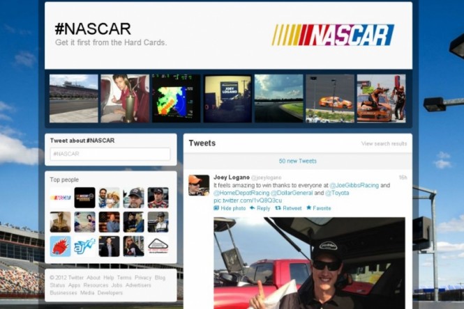 página_de_Nascar_Twitter_2012