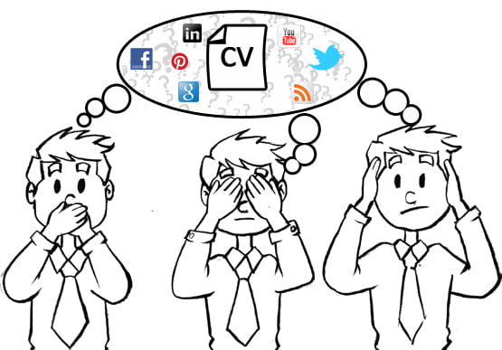 procurar emprego nas redes sociais