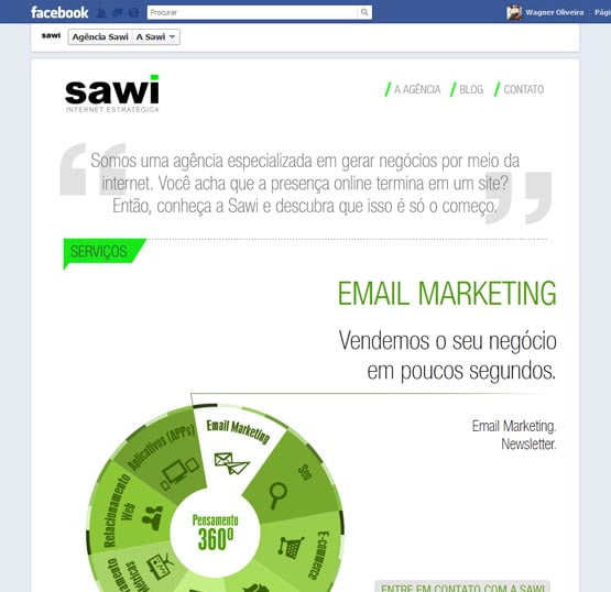 nova timeline do facebook