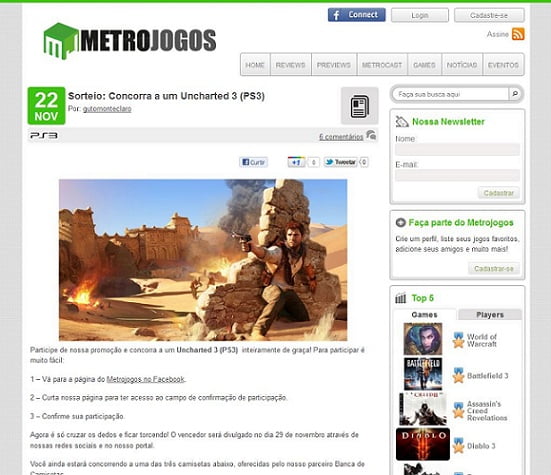 PromoÃ§Ã£o Metrojogos