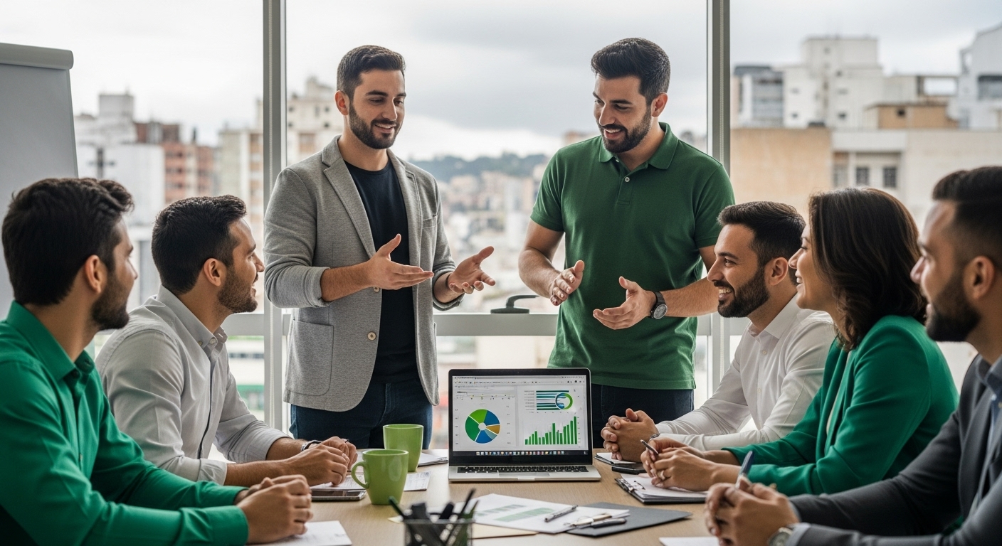 agência marketing Campinas equipa